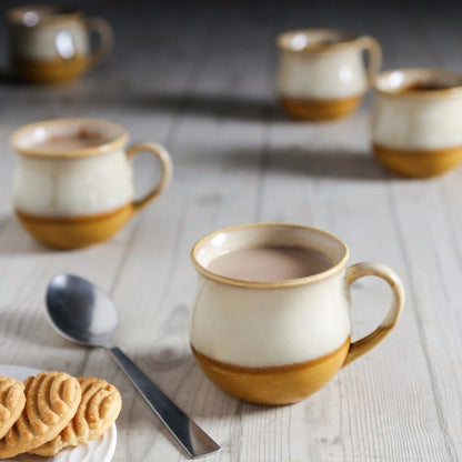 Ceramic pottery Coffee Cups(Set of 6)