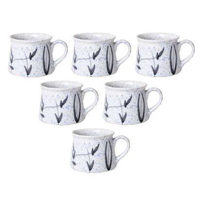 Matt work Offwhite Cup Set