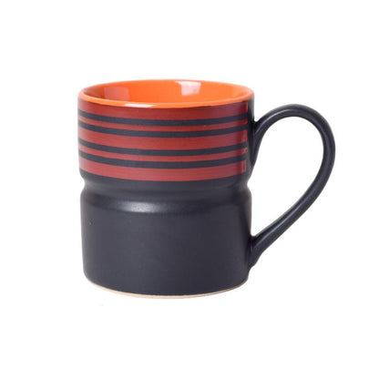 Matt work Black Coffee Mug Set