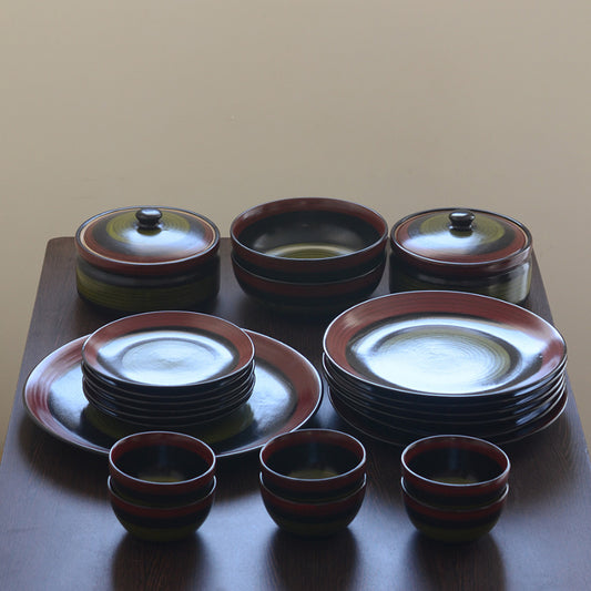 Ceramic Studio Dinner (Set of 35 pieces)