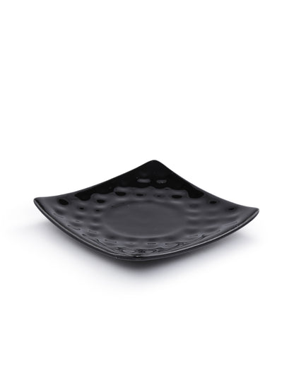 ceramic multicolored diamond cup saucer set(Set of 6)