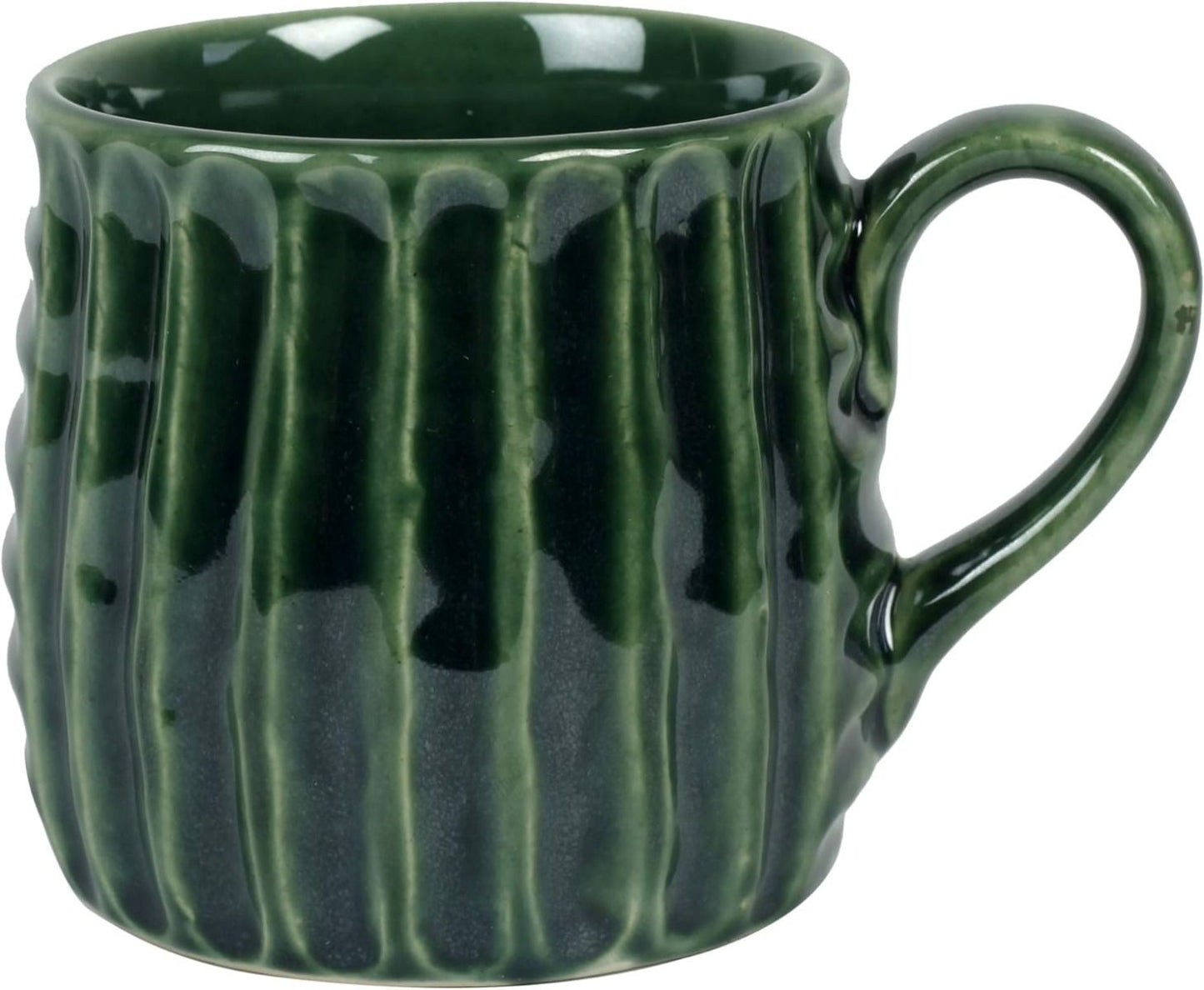 "Green Studio" ceramic tea/coffee mug (Set of 6)