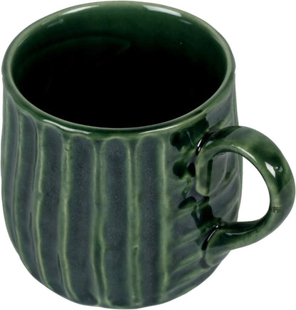 "Green Studio" ceramic tea/coffee mug (Set of 6)