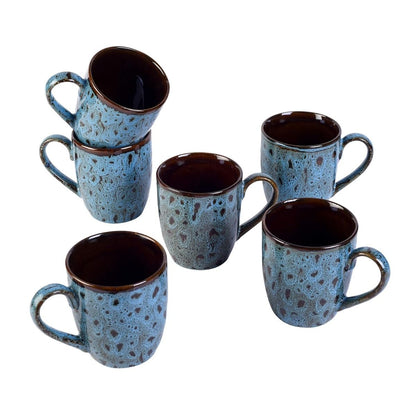 Ceramic Studio Glazed Coffee Mug(6 Mug)