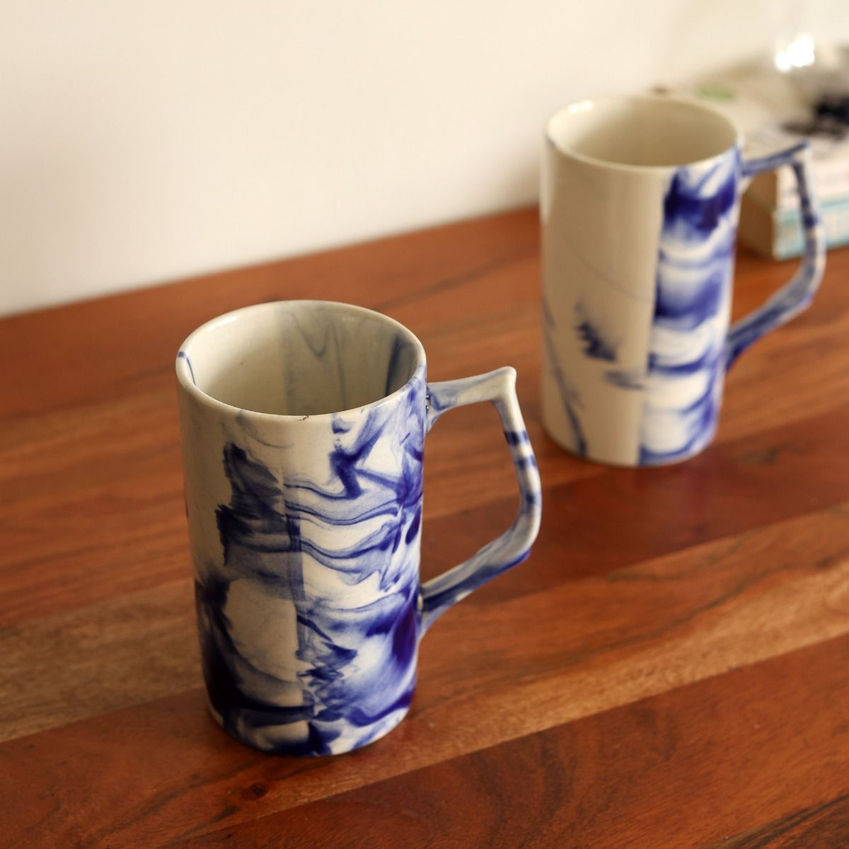 "Shades of Earth" ceramic beer mug(2 Mug)