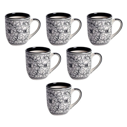 "Mugal Bageecha" ceramic tea/coffee mug (6 Mug)