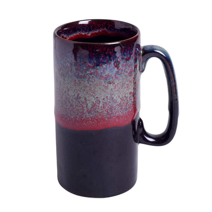 studio glazed ceramic beer mug (2 Mug)