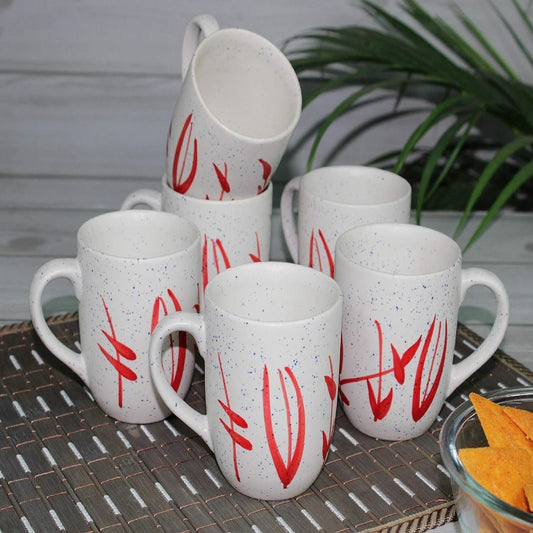 handpainted ceramic tea/coffee mug (Set of 6)