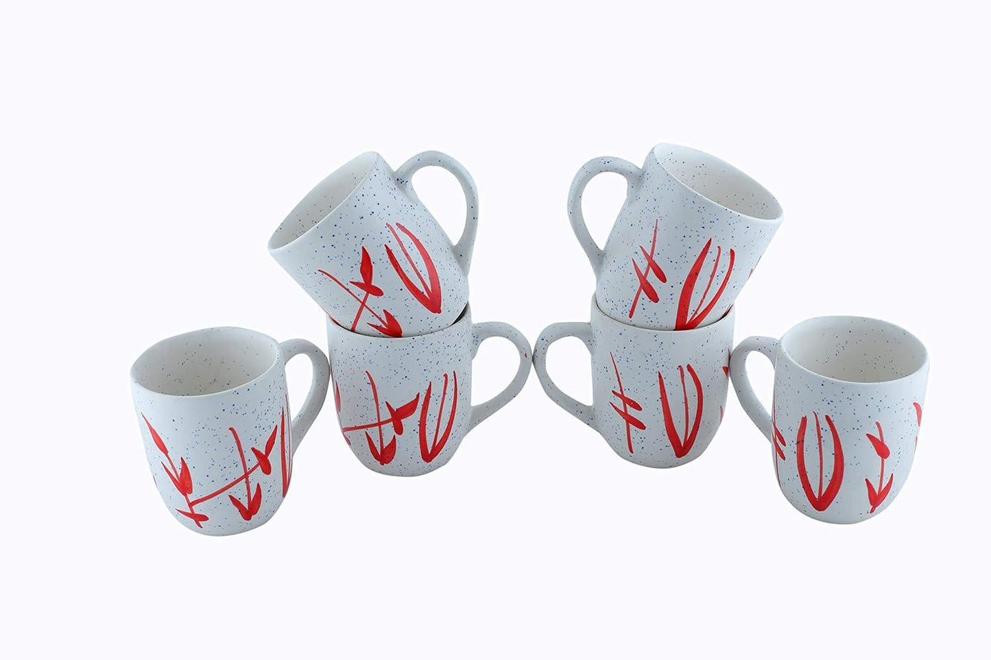 handpainted ceramic tea/coffee mug (Set of 6)