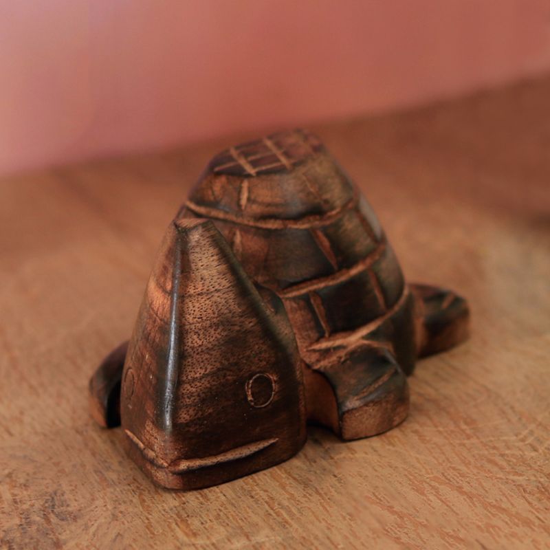 Mango Wood "Turtle Shaped" Eyeglass Holder Spec Stand