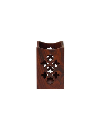 "Mugal Jali" pen holder in Sheesham Wood