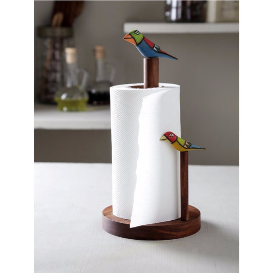 Wooden Bird design Tissue Holder