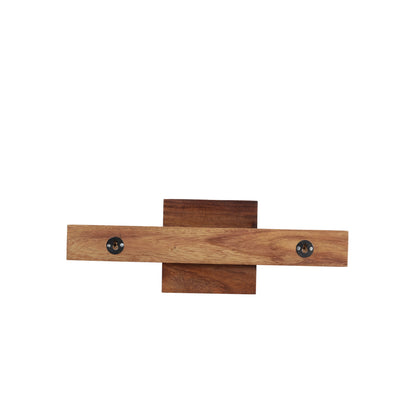 sheesham wood brown handcrafted key holder