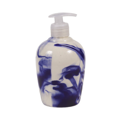 "Shades of Earth" ceramic soap dispenser