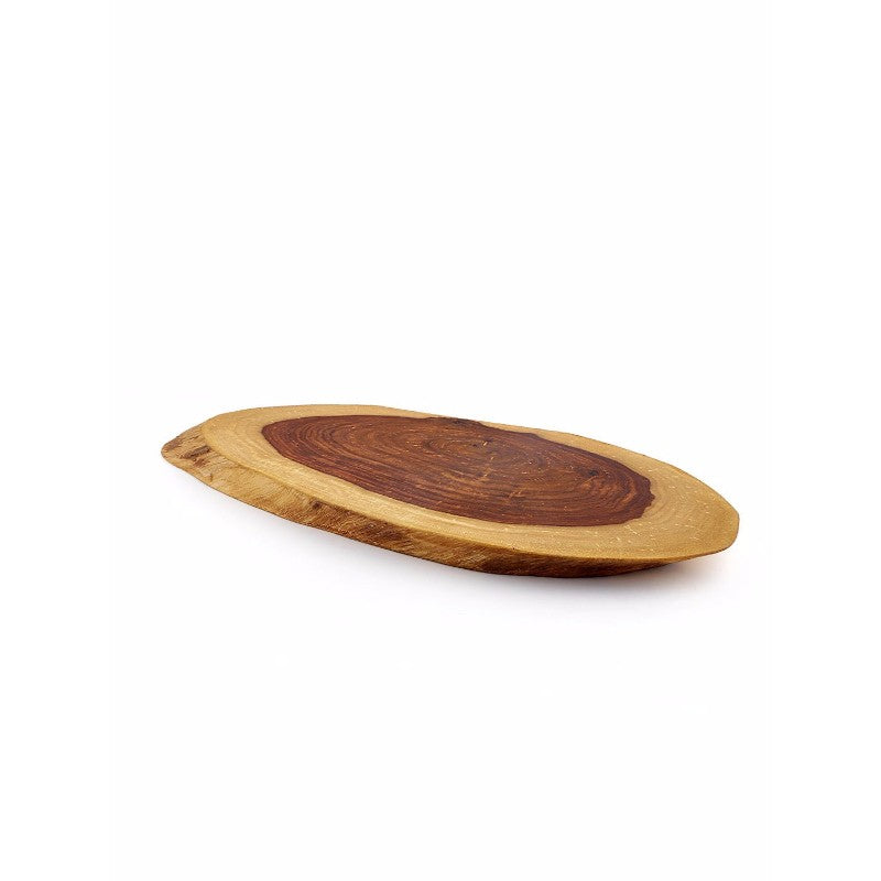 Wooden rustic Log Platter