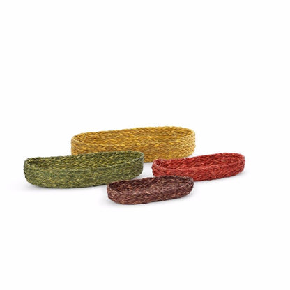 Sabai oval tray set(Set of 4)