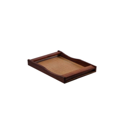 handcrafted wooden serving tray in Mango Wood