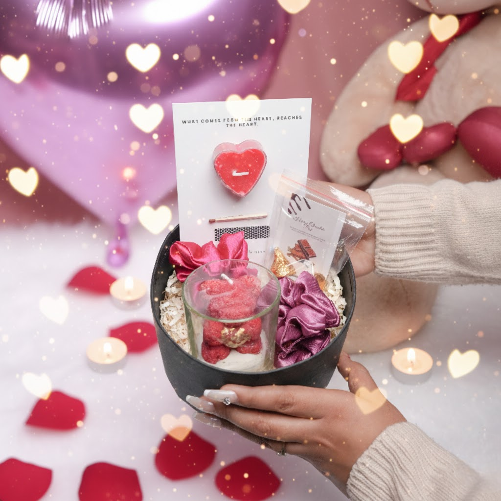 Sweetheart Surprise Box Valentine Gift Set | Romantic Gifts by Artecasa