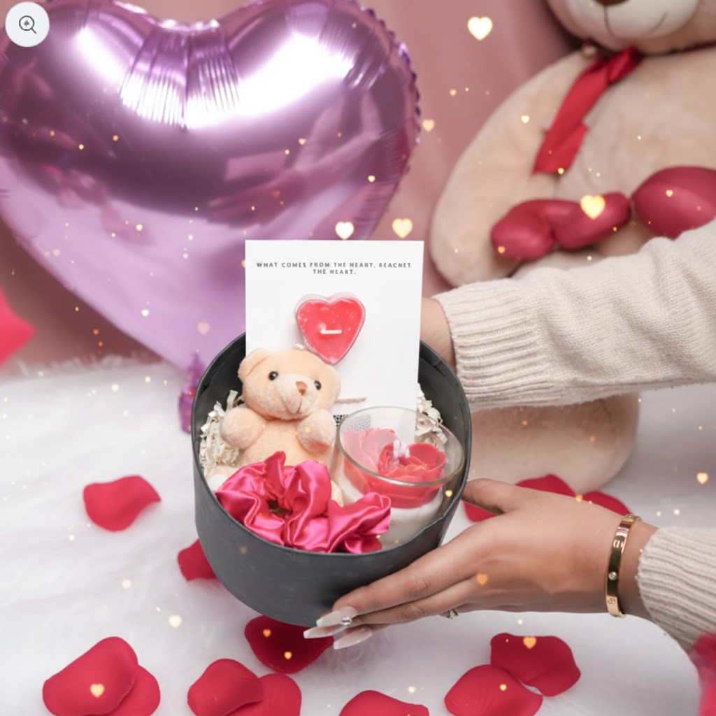 Love in a Box Valentine Gift Set | Romantic Gift Box for Her