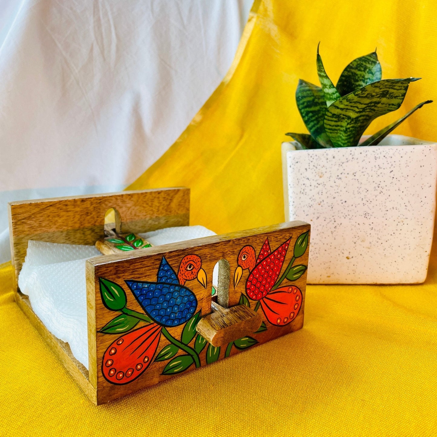 Jugni - Wooden Napkin Holder