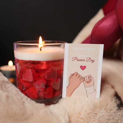 Scarlet Love Candle – Heart Shaped Valentine Candle | Artecasa