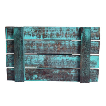 Antique Finish Mango Wood Key Holder(6 Hooks)