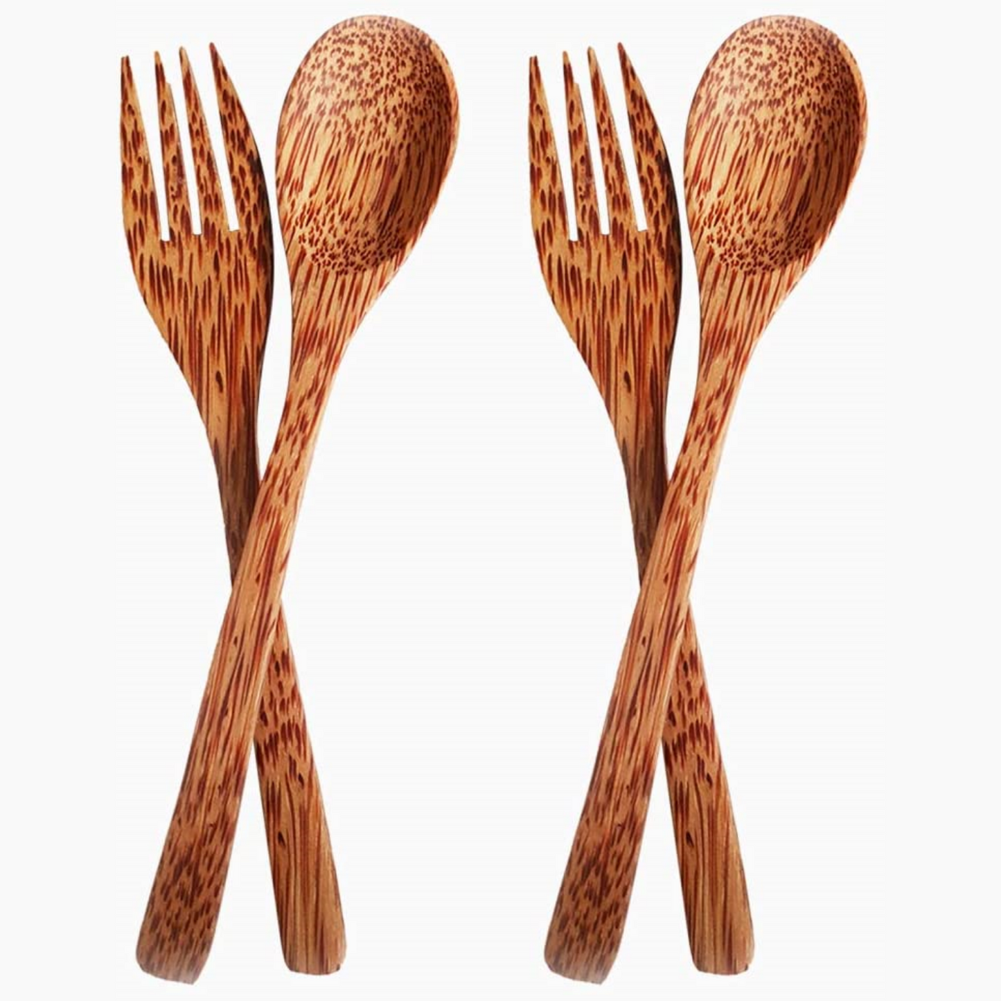 Thenga Coconut Wood Spoon & Fork ( Set of 2 )