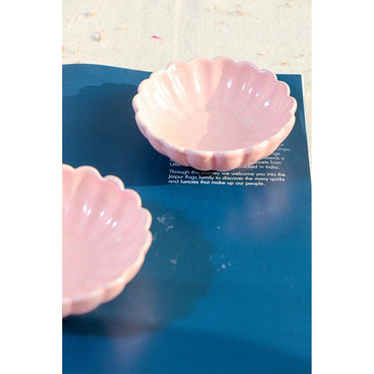 Dessert Bowl set of 2 -Pink