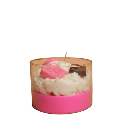 Sugar Rush Candle – Dessert Style Pink Candle | Artecasa